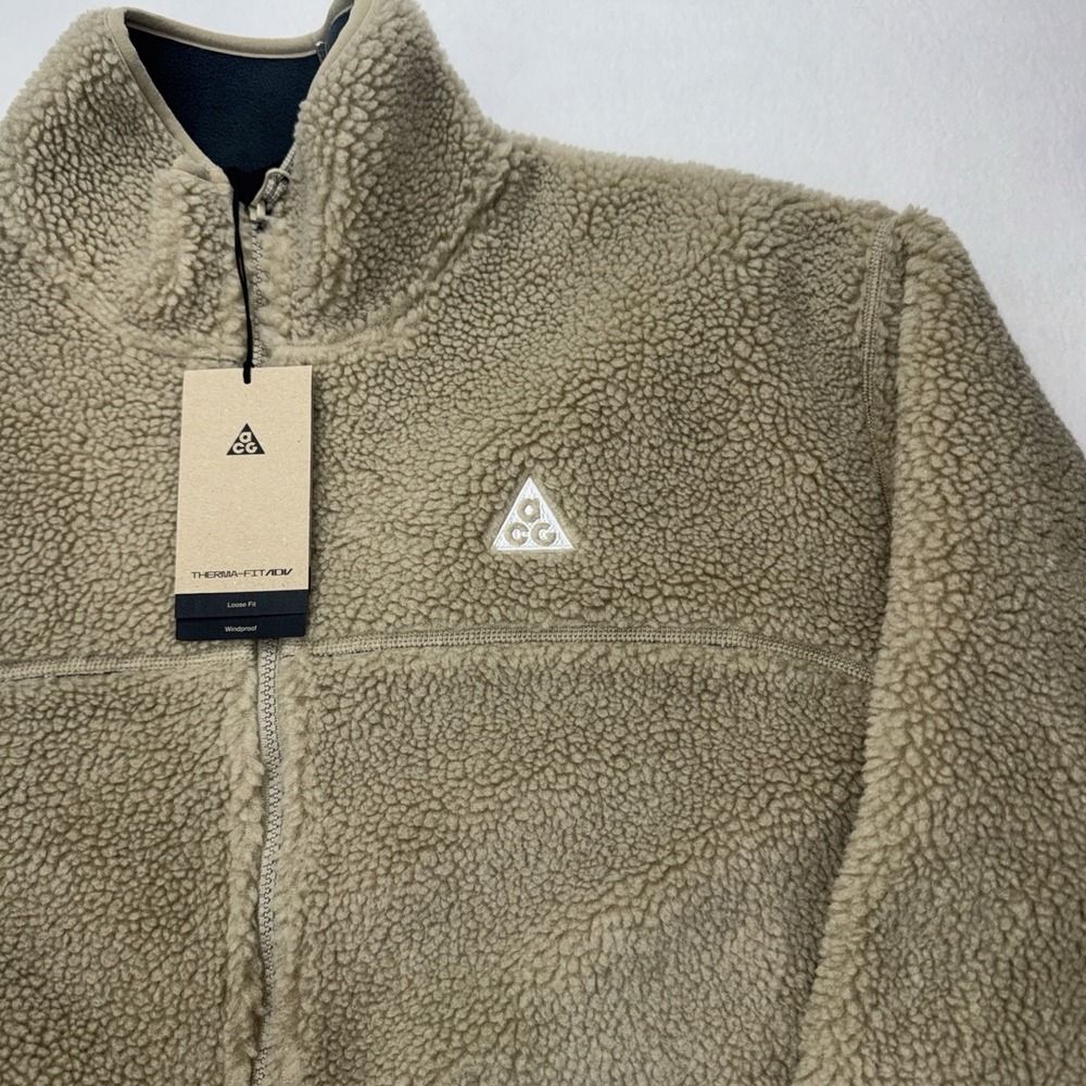 Nike Men's ACG Therma-FIT Windproof Fleece Jacket Size XL NWT FV8653 $180 MSRP - Picture 8 of 11